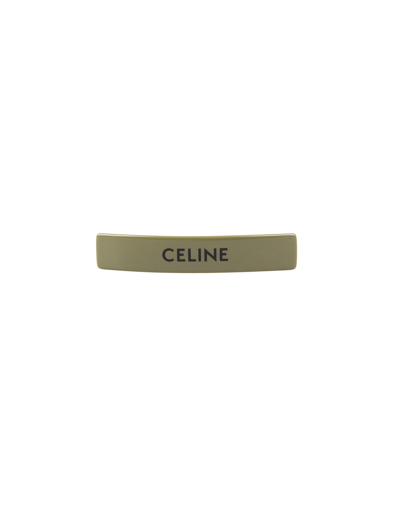 Fermaglio Kaki Con Logo CELINE | 46Z156CTS02KC