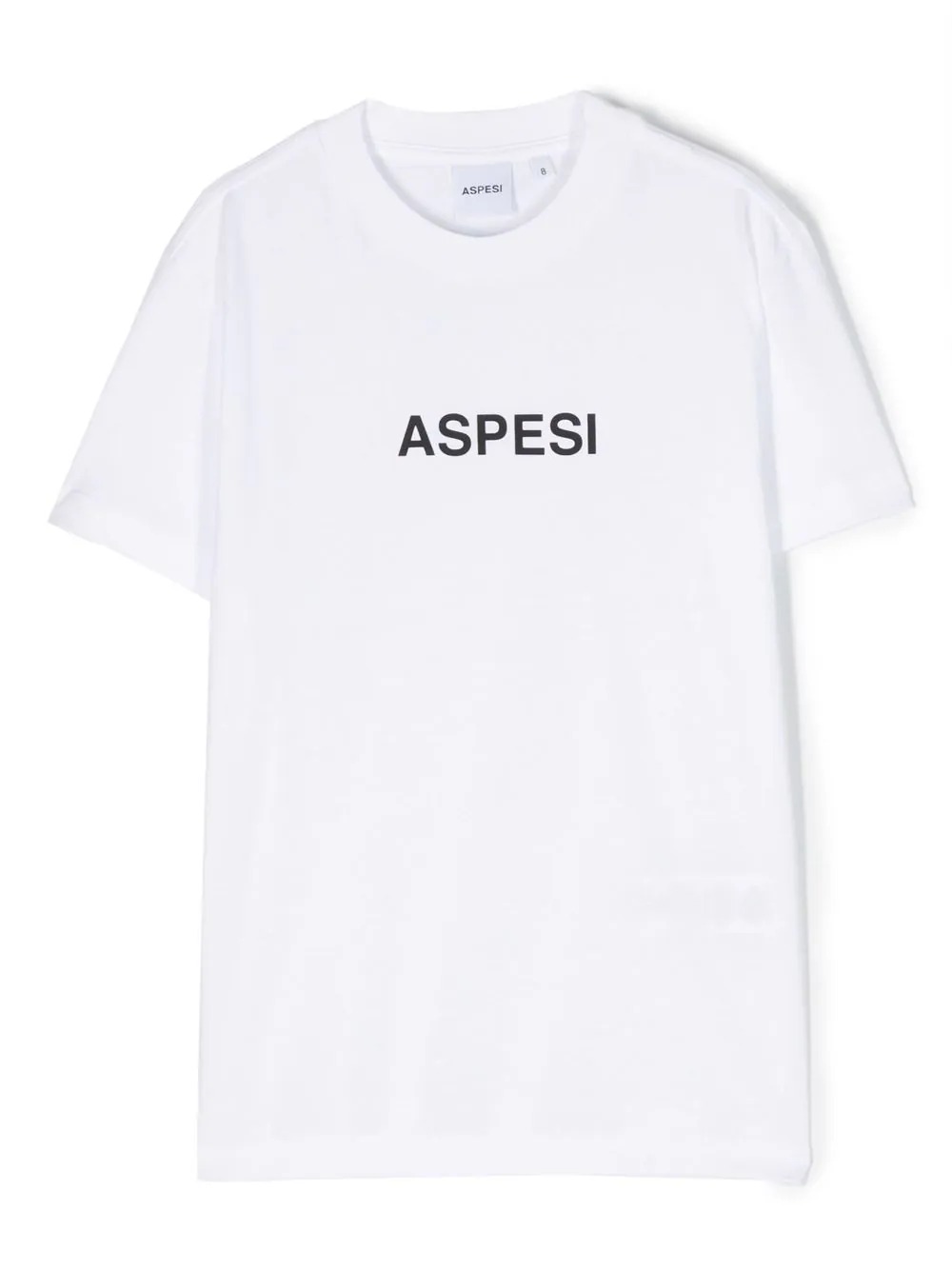T-Shirt Bianca Con Logo - ASPESI KIDS - Russocapri