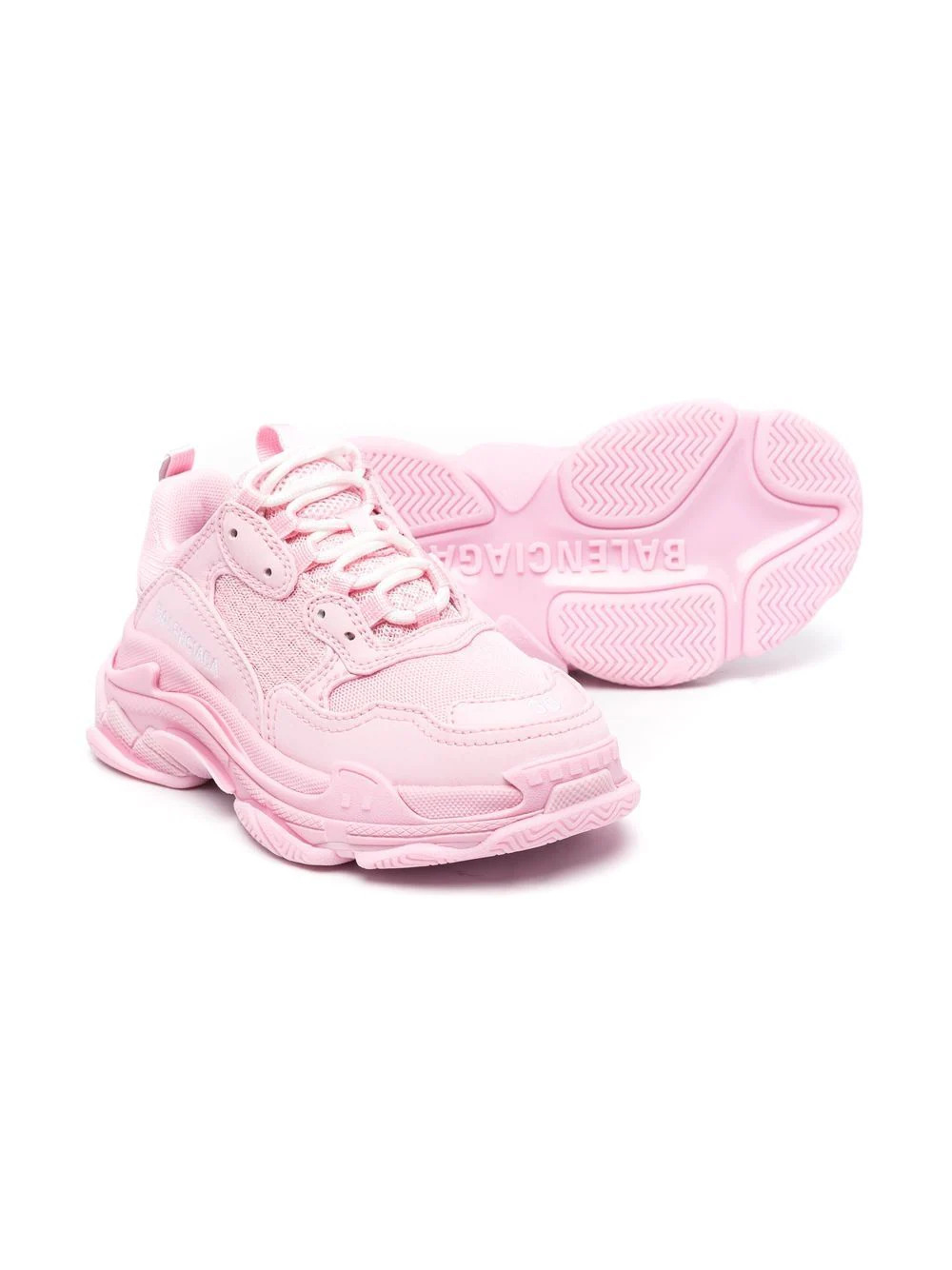 Pink Triple Sneakers - BALENCIAGA KIDS - Russocapri