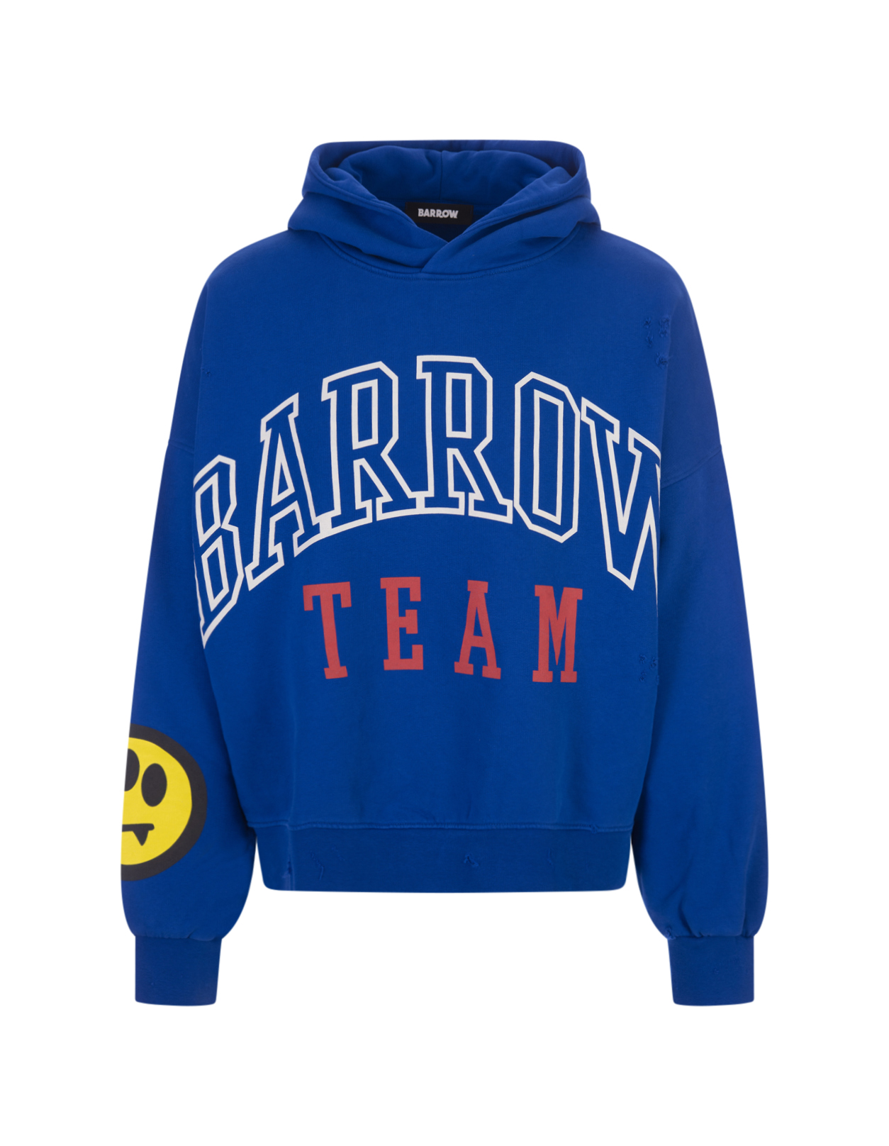 Printed unisex cotton hoodie - Barrow - Men