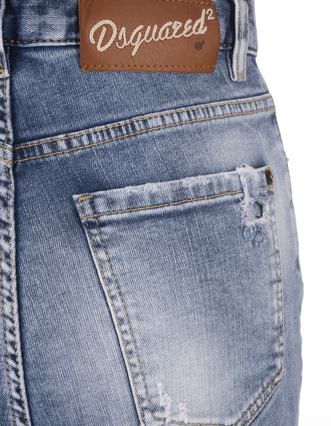 Medium Clean Wash Medium Waist Super Skinny Jeans DSQUARED2 | S72LB0660-S30664470