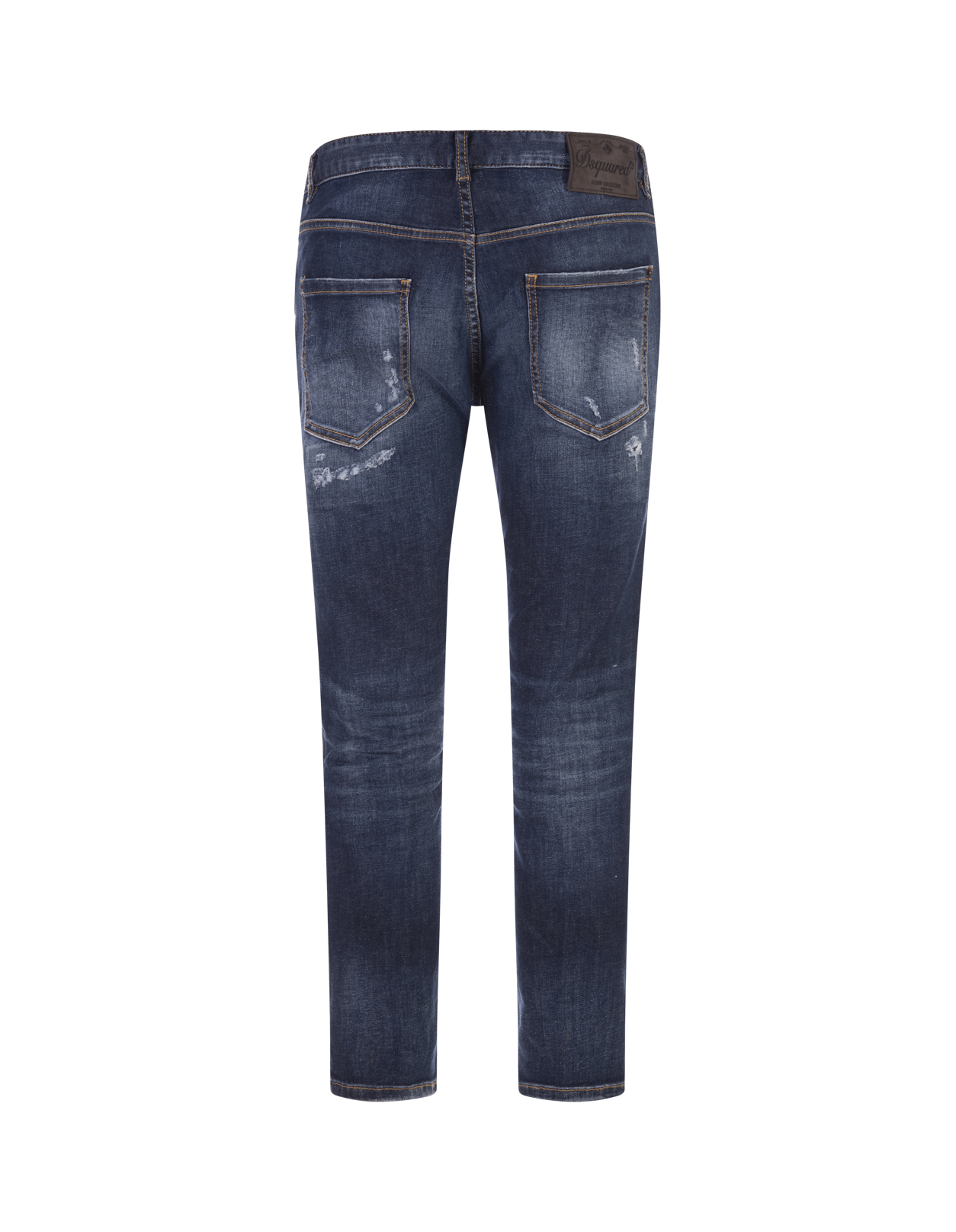S.S. Medium Ripped Wash Cool Girl Cropped Jeans DSQUARED2 | S72LB0663-S30789470