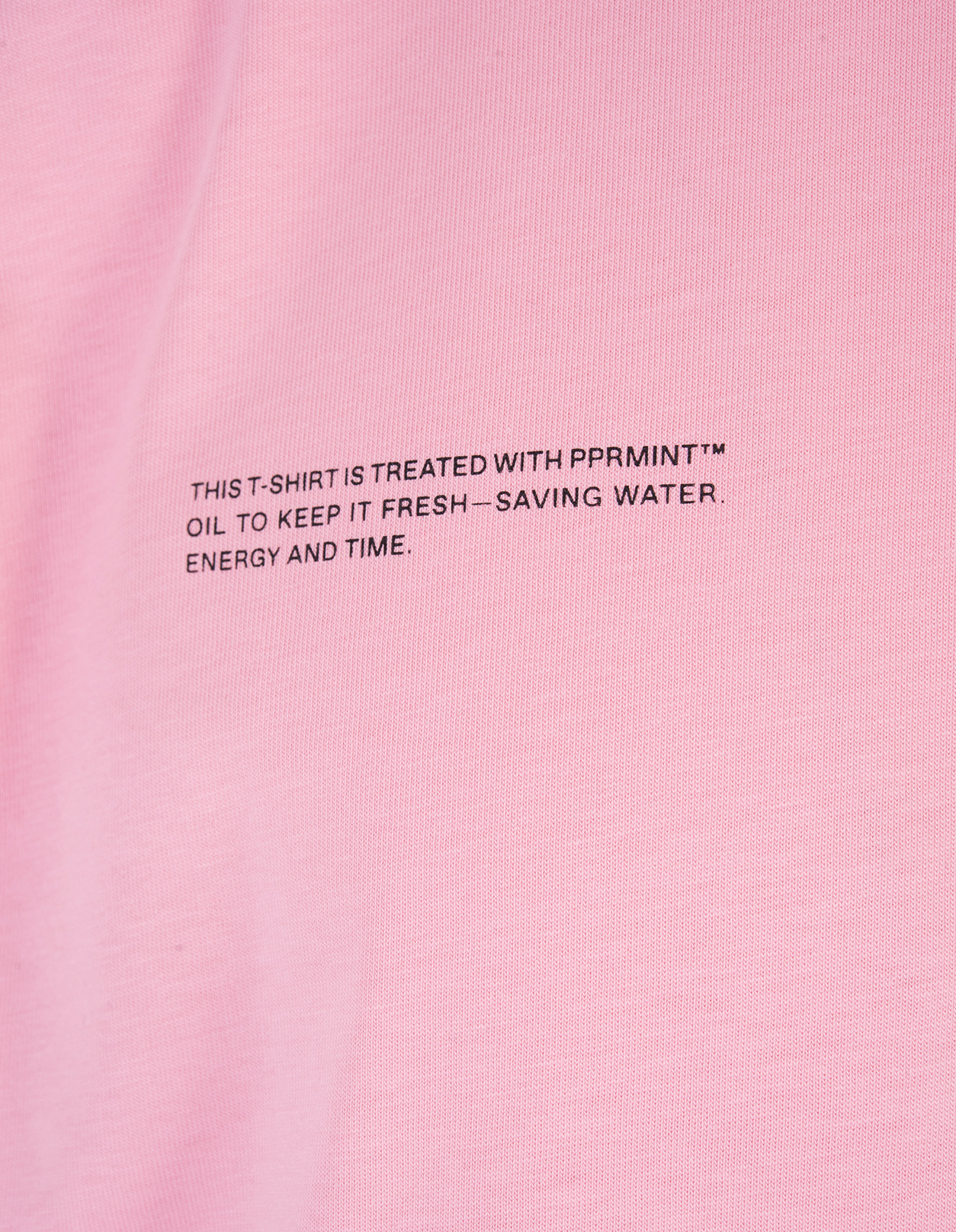T-Shirt Core In Cotone Organico PPRMINT Sakura Pink PANGAIA | 100002875003