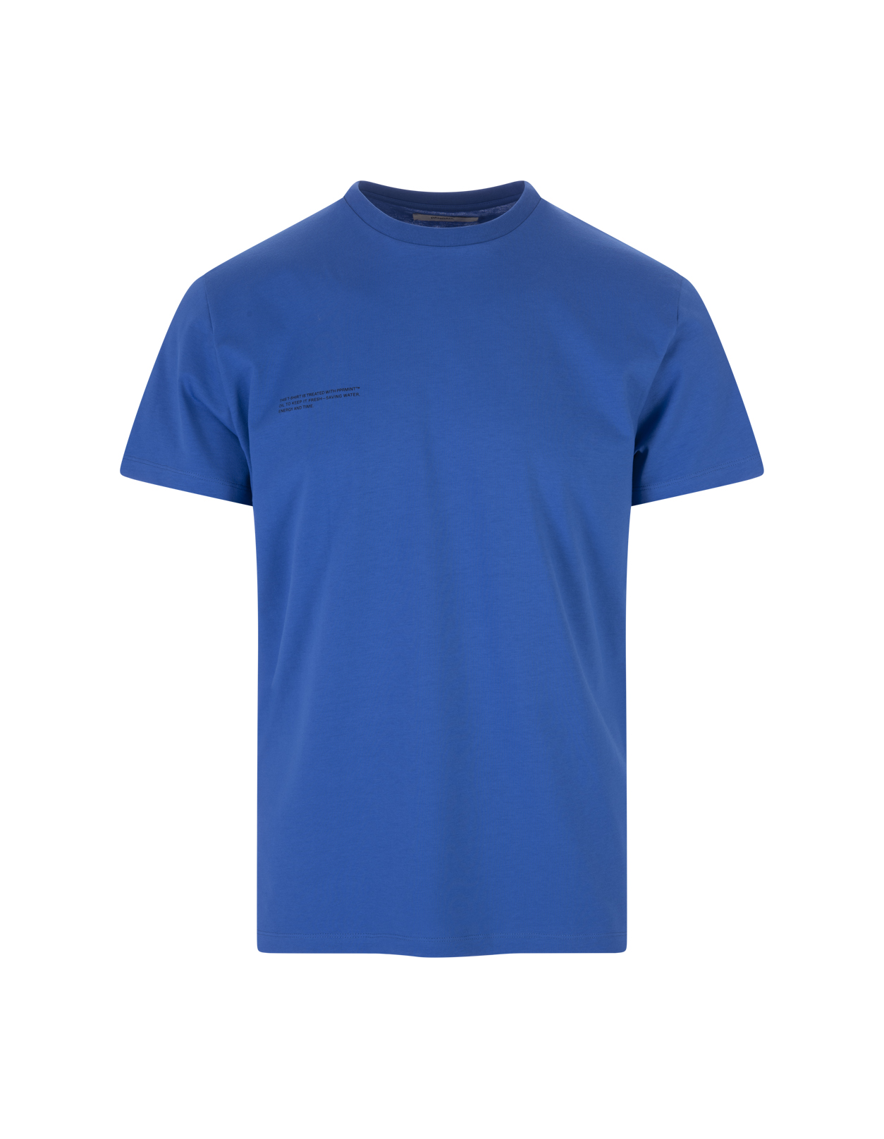 T-Shirt Core In Cotone Organico PPRMINT Cobalt Blue PANGAIA | 100002878343