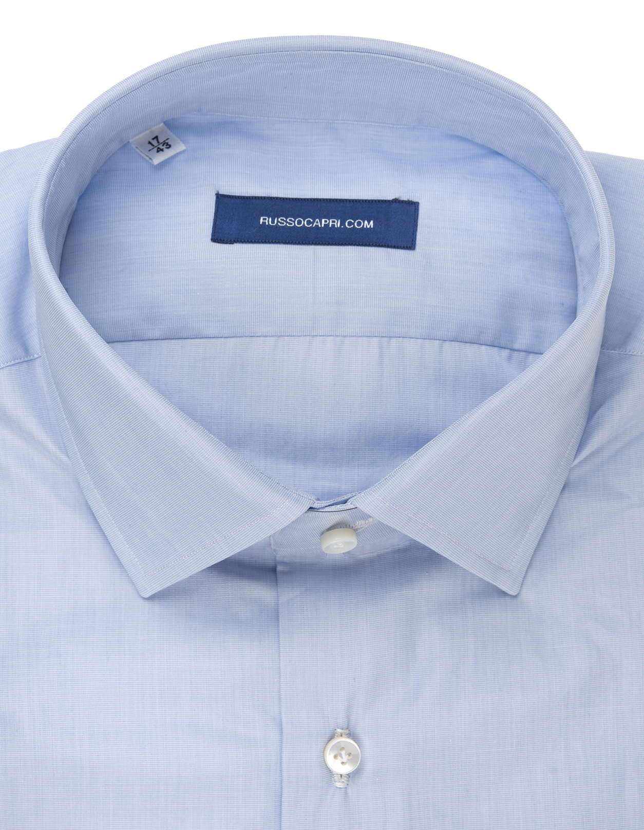 Camicia In Cotone Azzurro Cielo RUSSO CAPRI | UNITA COTONECELESTE 5