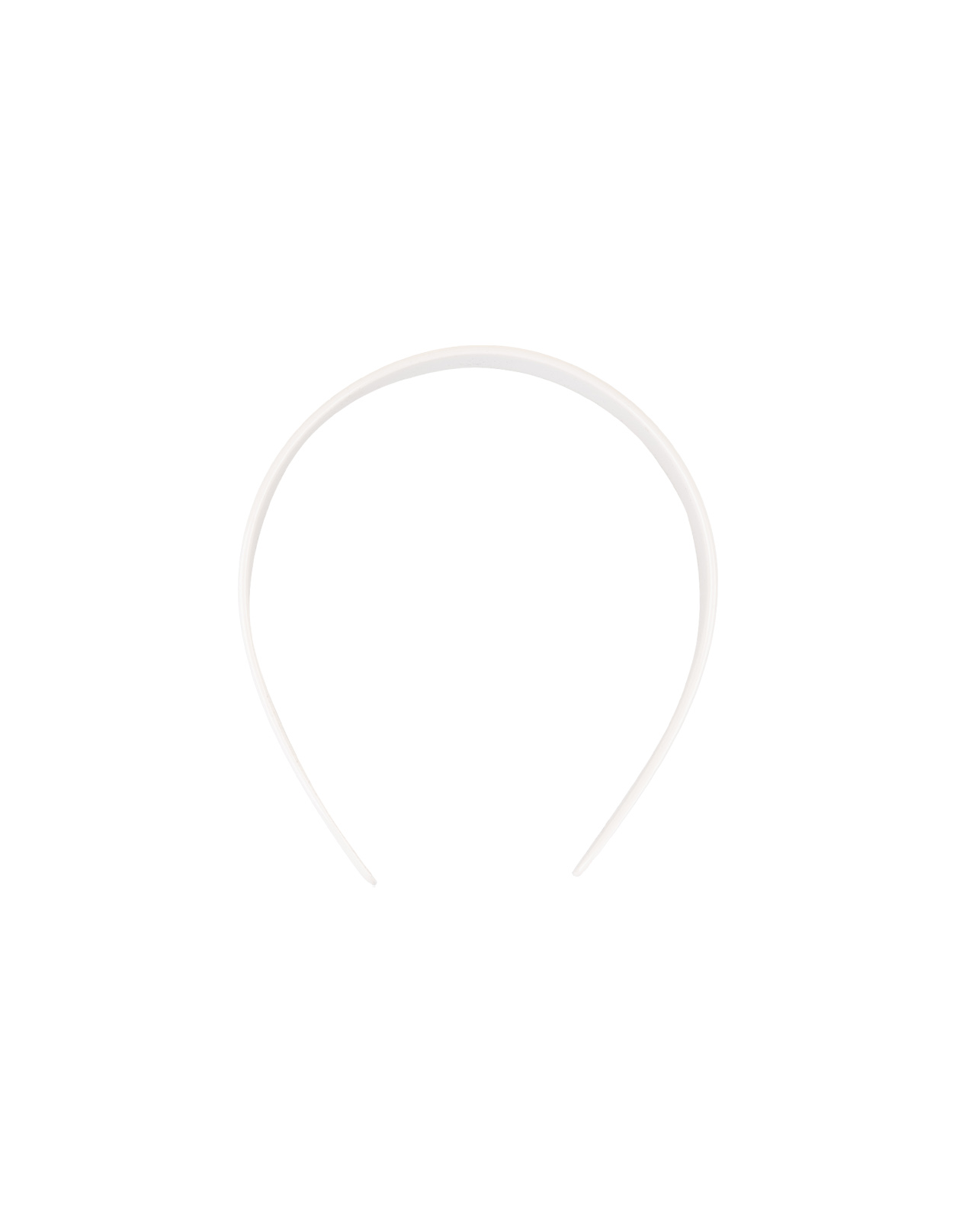 Cerchietto Bianco Con Logo CELINE | 46Y376CLA01OB