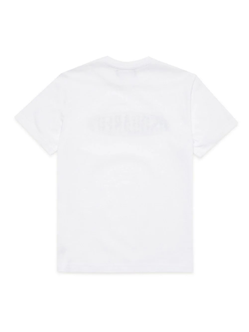 T-Shirt Bianca Con Stampa Dsquared2 DSQUARED2 KIDS | DQ2097-D00MVDQ100