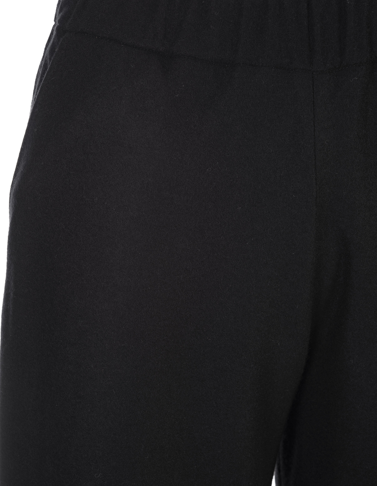 Pantaloni Ampi In Cashmere Nero FEDELI | DI004200005