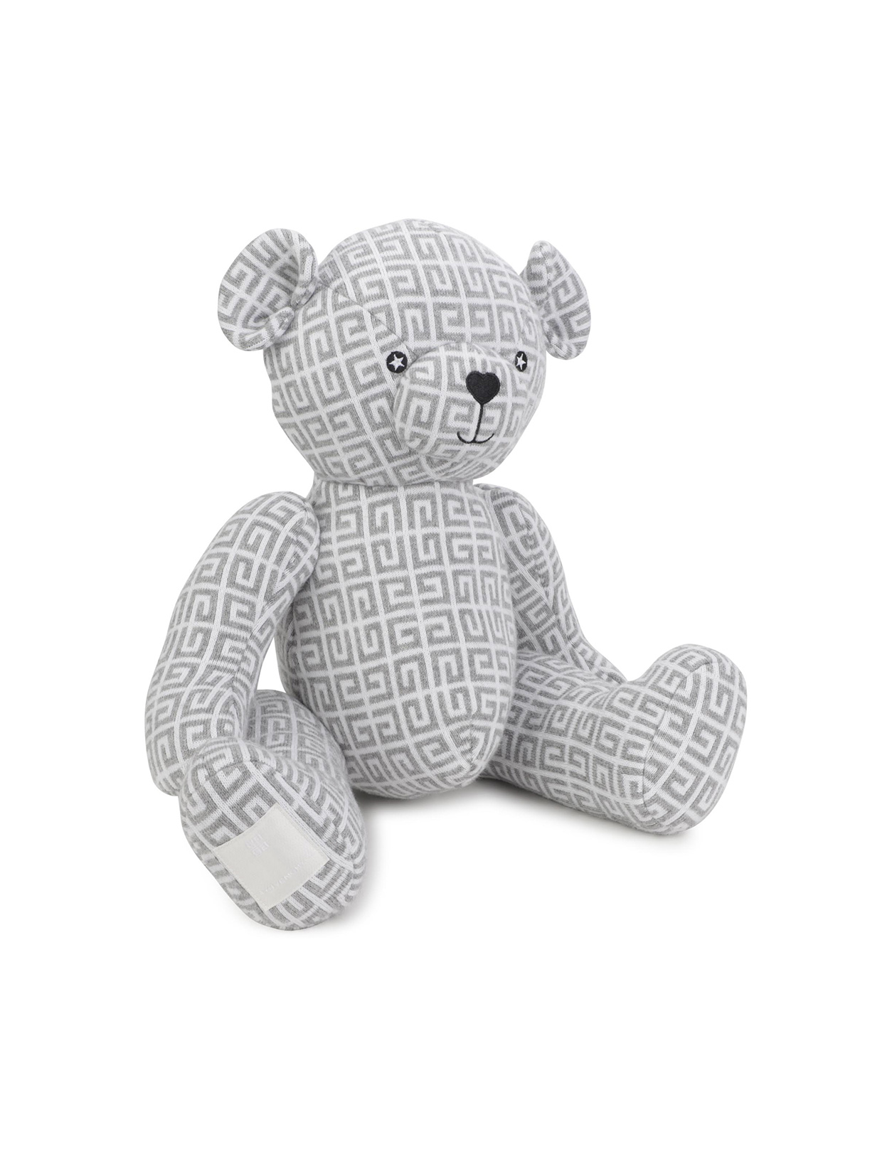 Orsacchiotto In Jacquard 4G Grigio GIVENCHY KIDS | H90183050