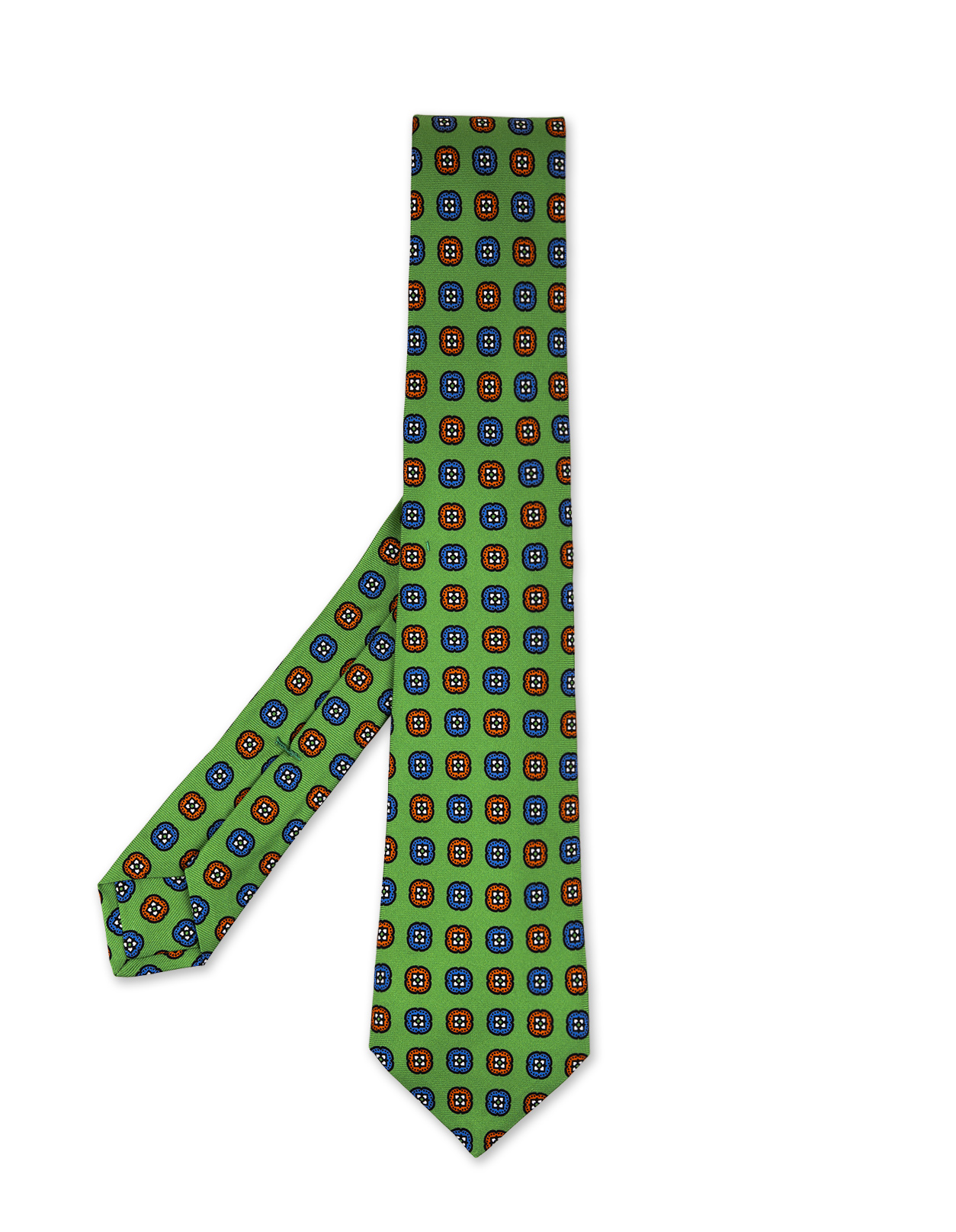 Cravatta Verde Con Pattern KITON | UCRVKRC01I1506