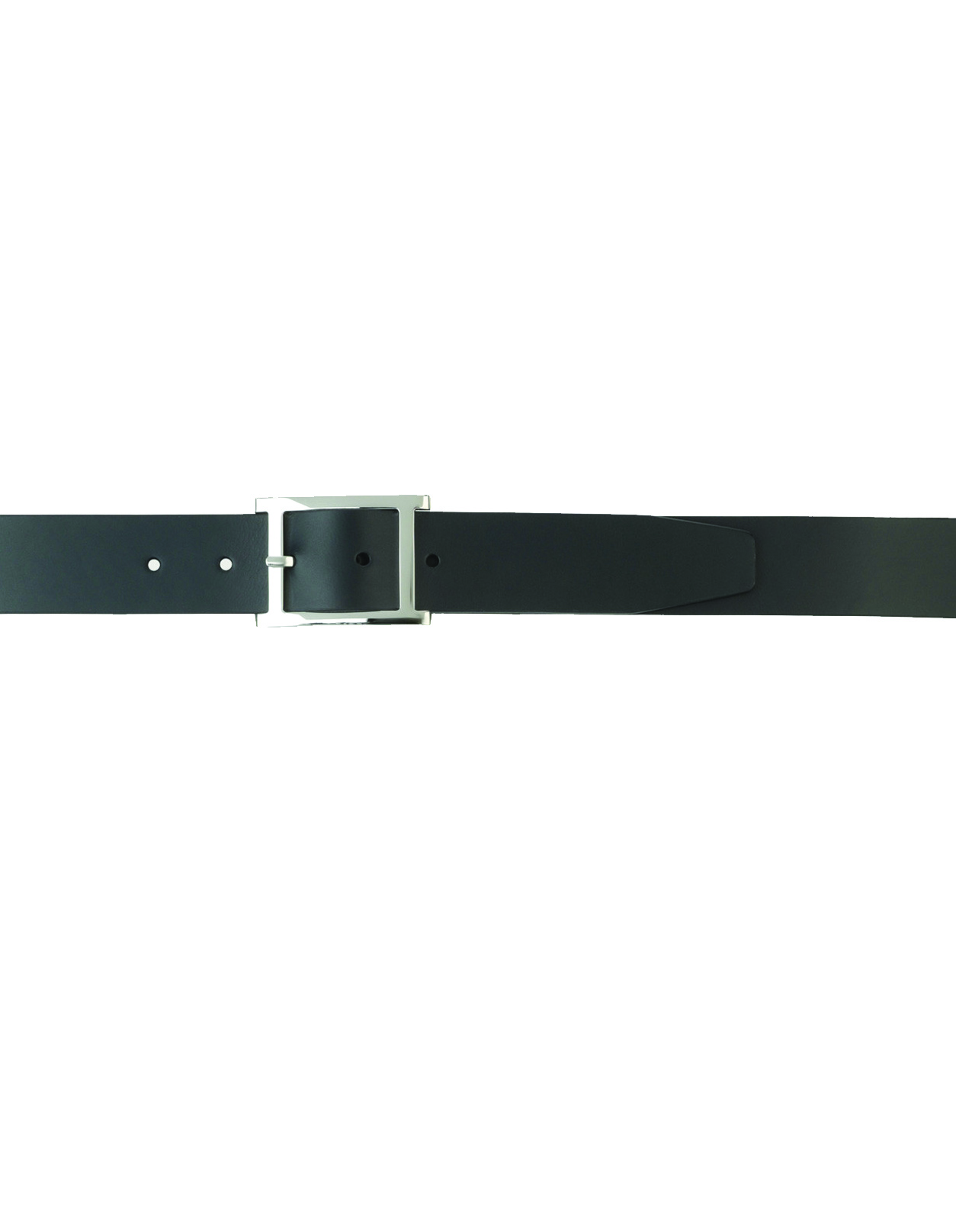 Cintura Chevrette Double Elast In Pelle Nabuccata Blu-Nera ORCIANI | U08126-CDTB+N