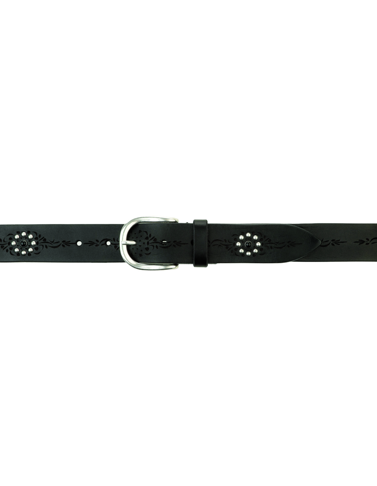 Cintura Blade In Nero Con Cabochon ORCIANI | U08197-BUSNER