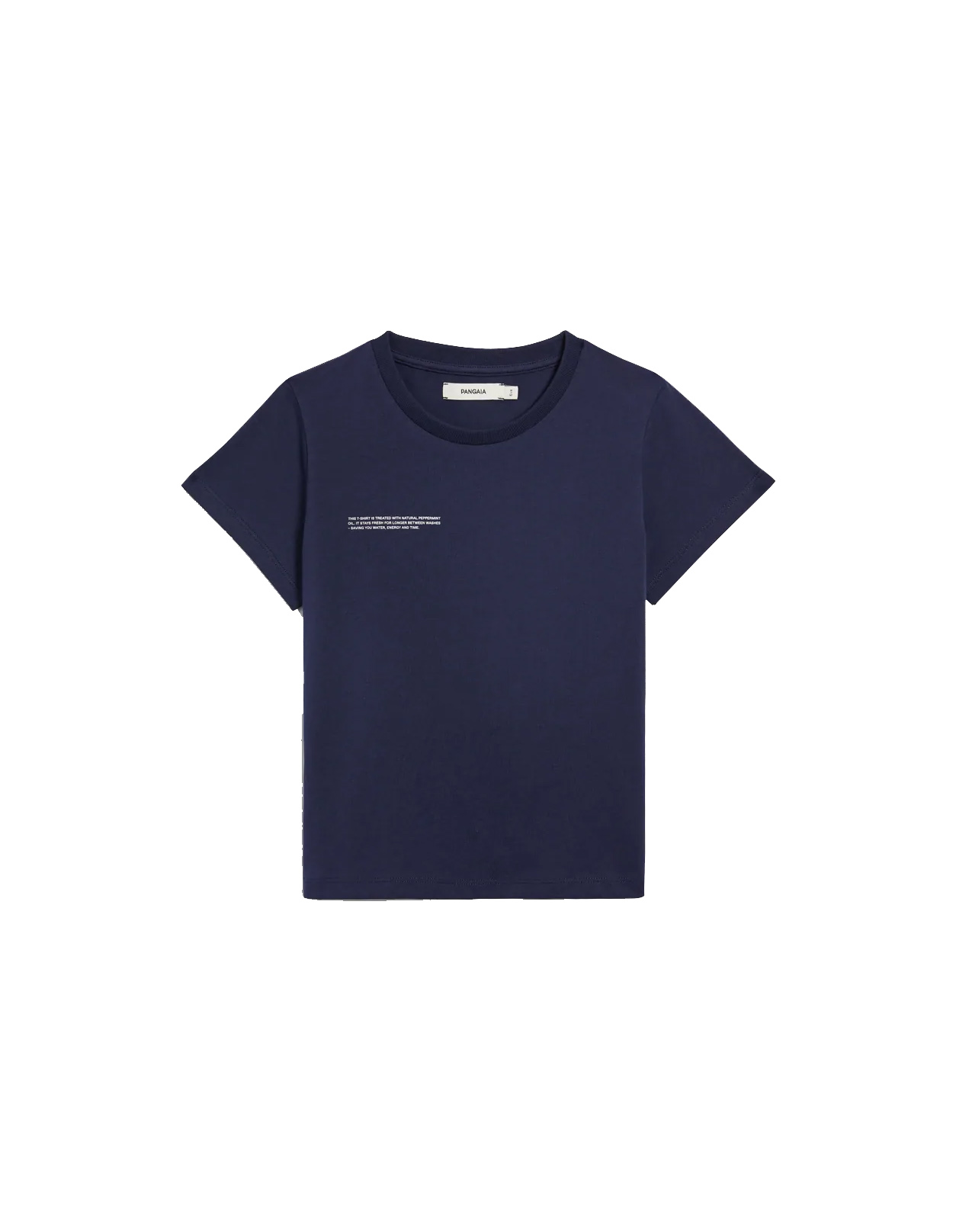 T-Shirt Core In Cotone Organico PPRMINT Blu Navy PANGAIA KIDS | 10000430NAVY BLUE
