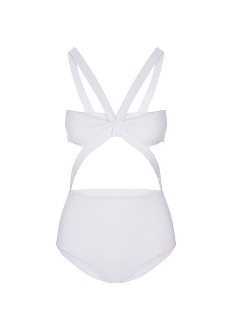 Bikini Bianco In Jersey ALAIA | AA9W00061J023000