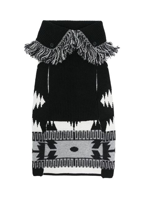 Black Alanui x Poldo Dog Couture Icon Sweater ALANUI | LWHA082F22KNI0011084