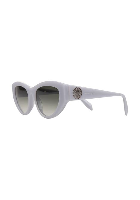 Woman Light BlueCat-Eye Sunglasses ALEXANDER MCQUEEN | 721365-J07404115