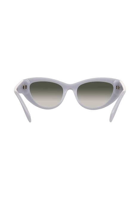 Woman Light BlueCat-Eye Sunglasses ALEXANDER MCQUEEN | 721365-J07404115