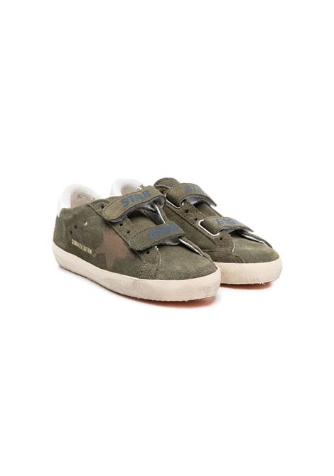 Khaki Star Bonpoint X Golden Goose Low-Top Sneakers BONPOINT | W02BSNLF0302046