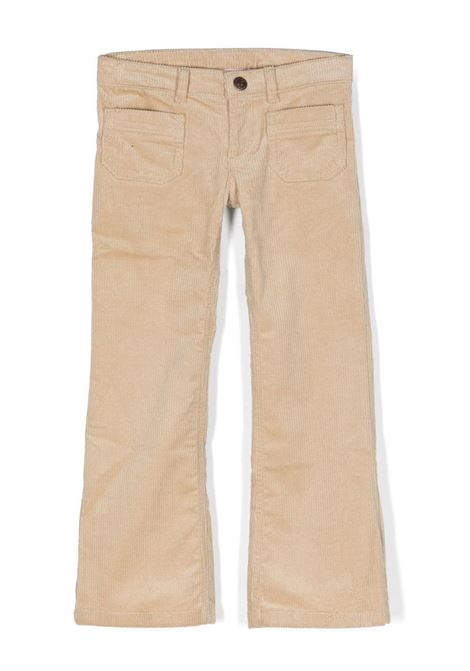 Beige Junon Trousers BONPOINT | W02GPAWO0701060