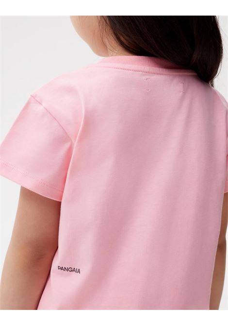 Pink Organic Cotton T-Shirt PANGAIA KIDS | 100002815003