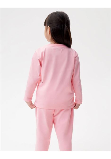 T-Shirt Core M/L In Cotone Organico PPRMINT Rosa PANGAIA KIDS | 100002825003