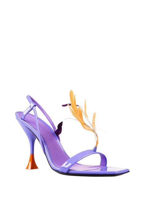 Lilac Patent Kimi Sandals 3JUIN | 324WC007.R.0872834