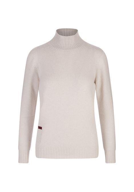 White Cashmere Turtleneck Sweater AGNONA | K202068-4K080FN36