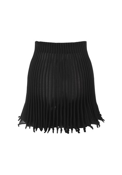 Black Pleated Short Skirt ALAIA | AA9J21594M811990