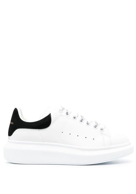 White Oversized Sneakers With Black Suede Spoiler ALEXANDER MCQUEEN | 553770-WHGP79061