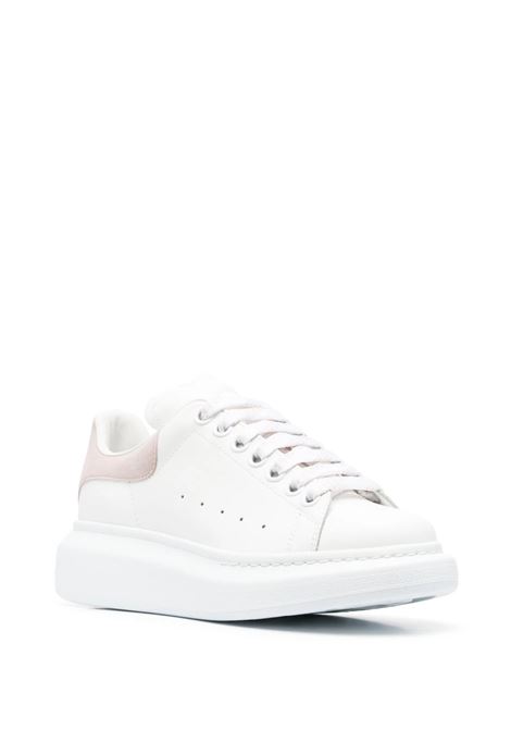 White Oversize Sneakers With Patchouli Suede Spoiler ALEXANDER MCQUEEN | 553770-WHGP79182