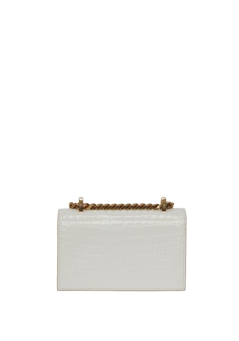 Dark Ivory Mini Jewelled Satchel ALEXANDER MCQUEEN | 653134-1HB0T9006