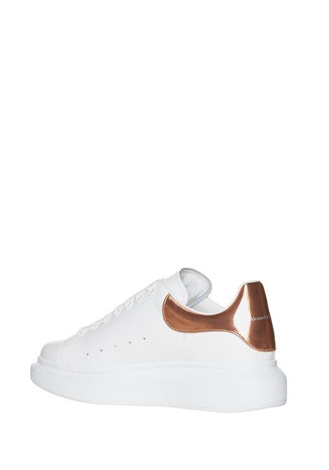 White And Caramel Oversized Sneakers ALEXANDER MCQUEEN | 718232-WIE829053