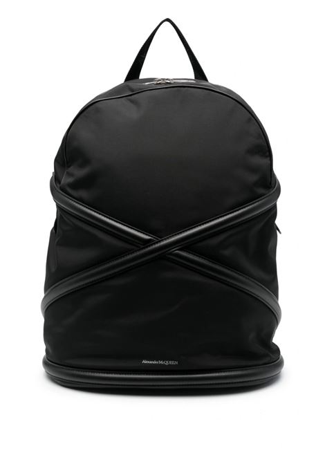 Black Harness Backpack ALEXANDER MCQUEEN | 726288-1AALC1000