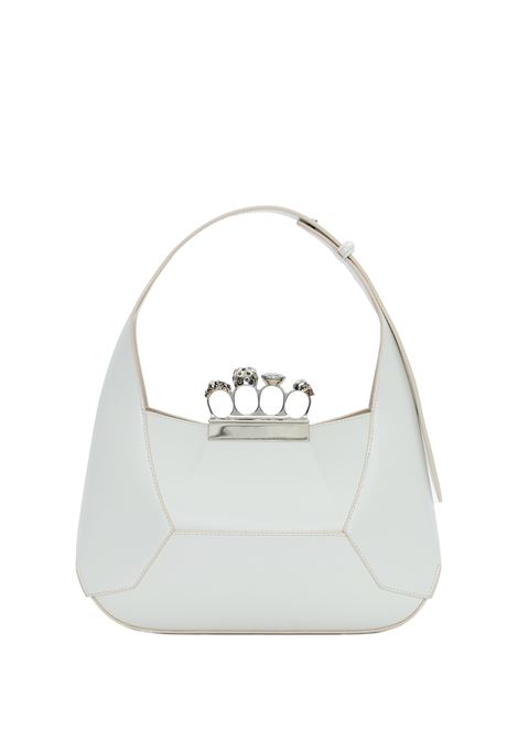 Ivory The Jewelled Hobo Bag ALEXANDER MCQUEEN | 731135-DYTAB9210