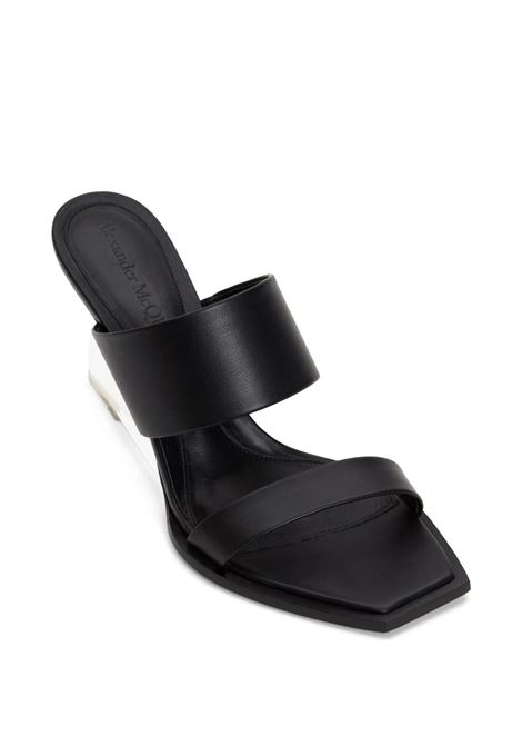 Black Shard Sandals ALEXANDER MCQUEEN | 746243-WIDQ01000