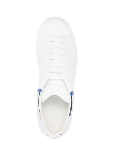 Oversize Sneakers In White/Silver/Blue ALEXANDER MCQUEEN | 750335-WIDJN8711