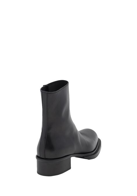 Black Cuban Stack Ankle Boots ALEXANDER MCQUEEN | 750383-WIDY01000