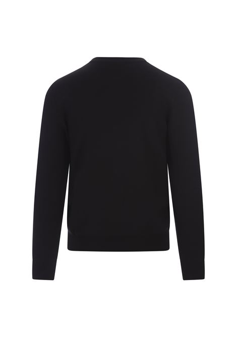 Jacquard Sweater With Solar Skulls In Black/Multicolour ALEXANDER MCQUEEN | 752061-Q1XHY1033