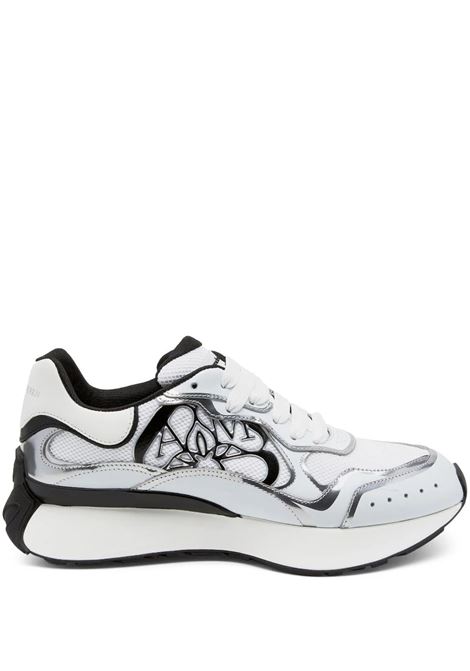 Sprint Runner Sneakers in White ALEXANDER MCQUEEN | 757985-W4WM68718