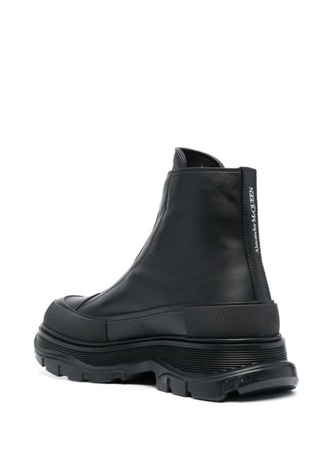 Black Tread Slick Ankle Boot ALEXANDER MCQUEEN | 758774-WHZ6U1000
