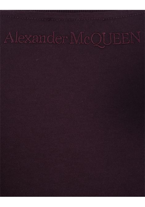 Purple Top With Polyfaille Ruffles ALEXANDER MCQUEEN | 762903-QLAA64299