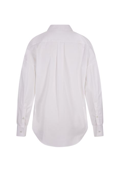 White Popeline Shirt ALEXANDER MCQUEEN | 765722-QAABC9000