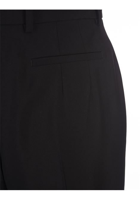 Black High Waist Tailored Pants ALEXANDER MCQUEEN | 768401-QJACX1000