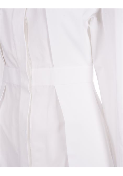 White Long Shirt Dress ALEXANDER MCQUEEN | 768880-QAABC9000