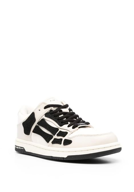 Skel Sneakers In Beige and Black AMIRI | AW23WFS001260