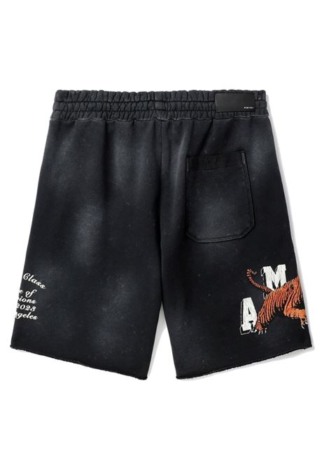 Black Vintage Tiger Shorts AMIRI | PF23MJP003001