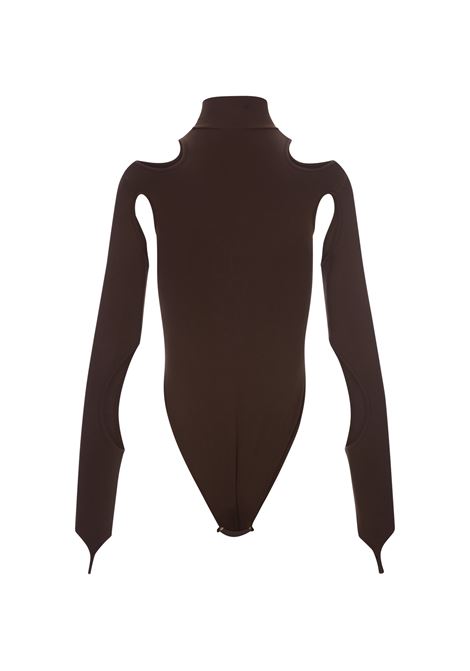 Brown Body Top With Cut-Out ANDREADAMO | ADPF23BO049487750477