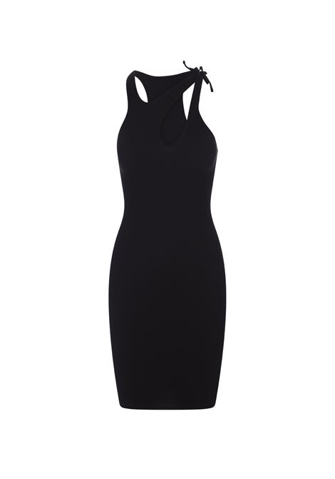 Black Short Sheath Dress With Cut-Out ANDREADAMO | ADPF23DR099527750473