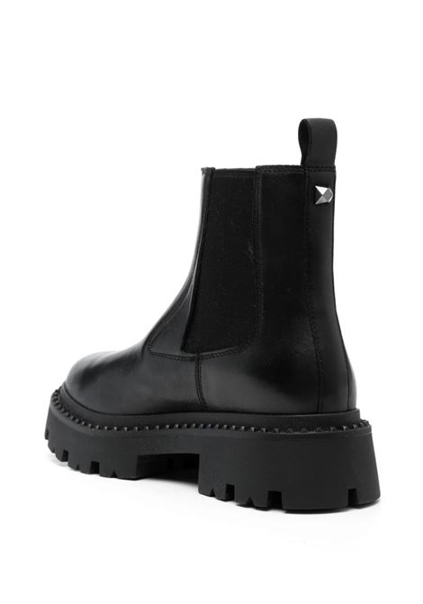Black Genesis Ankle Boots ASH | F23-GENESISSTU01