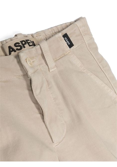 Beige Gabardine Trousers with Pence ASPESI KIDS | F23003PLC6050115